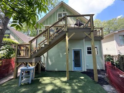 Atlanta, GA Trex Deck Build, Under-Decking, and Framed-In Walls