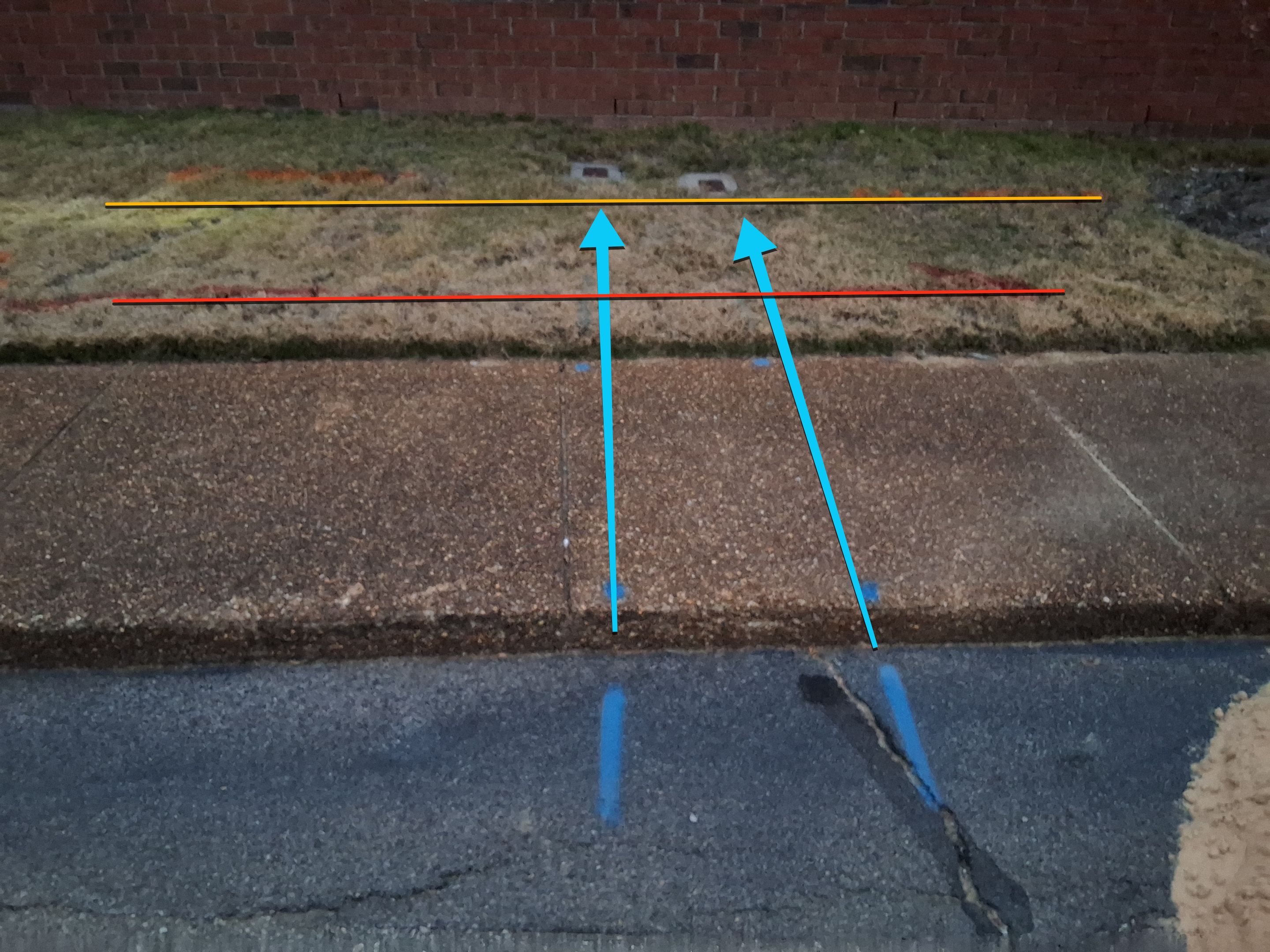 Locating Utilities for water leak repair (Plumbing Company) by Alsip Locating Service, LLC