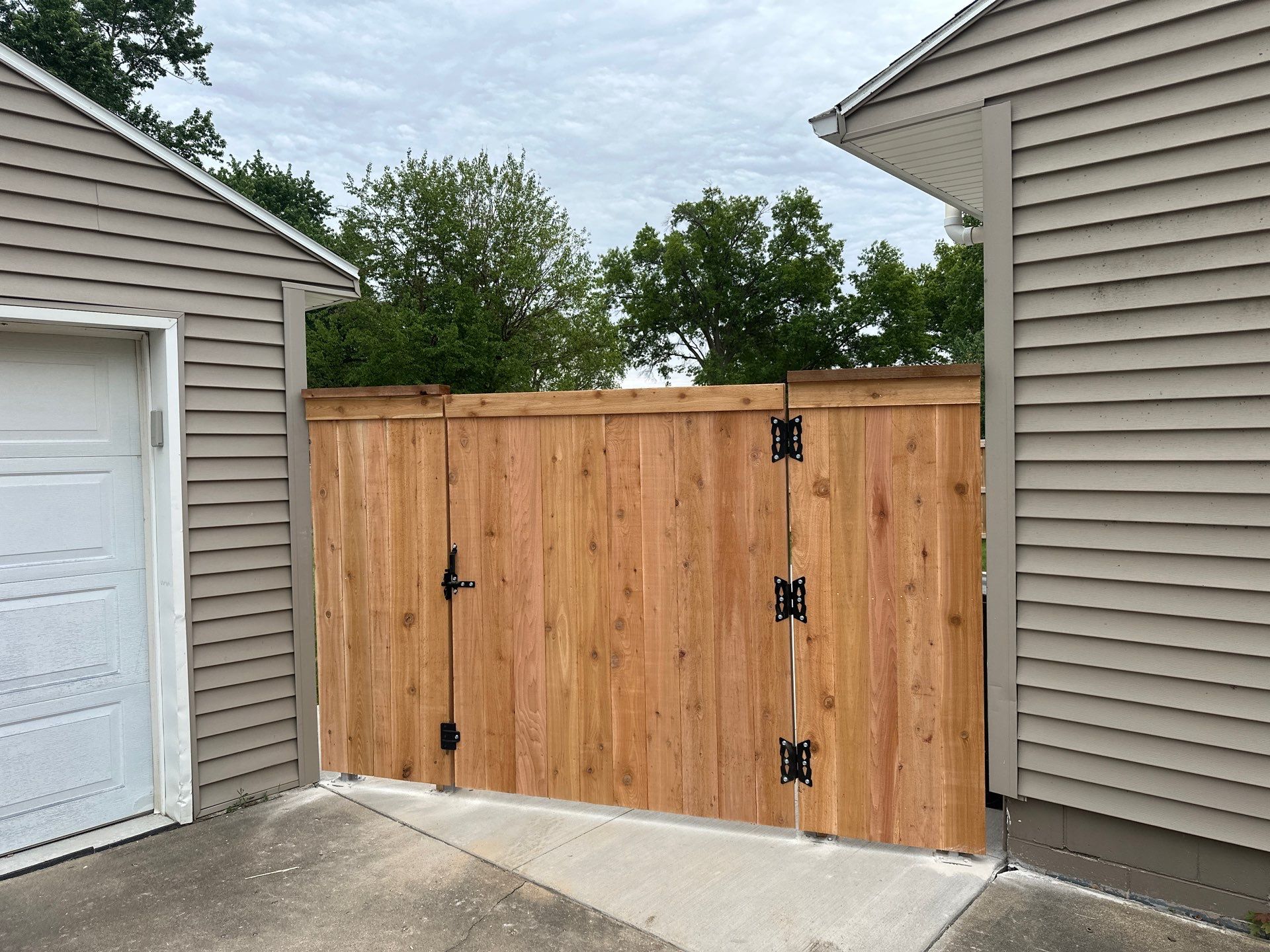 Project in Cedar Falls by Perfect Picket Fence and Stain