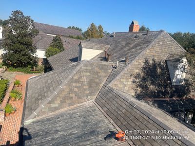 Slate Install on an A Hays Town Home