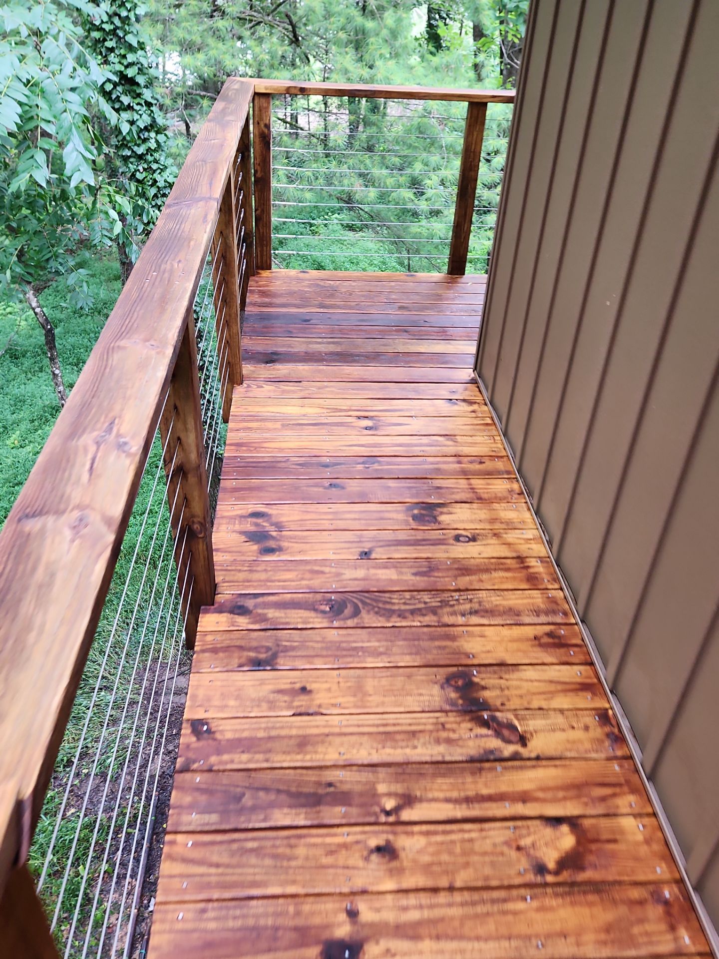 Deck and Fence using Wood Sealant by DuraSeal