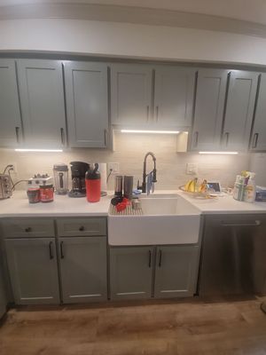 A Pathway to Personality – A Two-Tone Kitchen Transformation in Apex