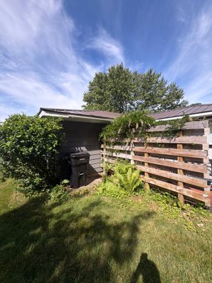 Gutter Installation for Onekama Residence With Metal Roofing