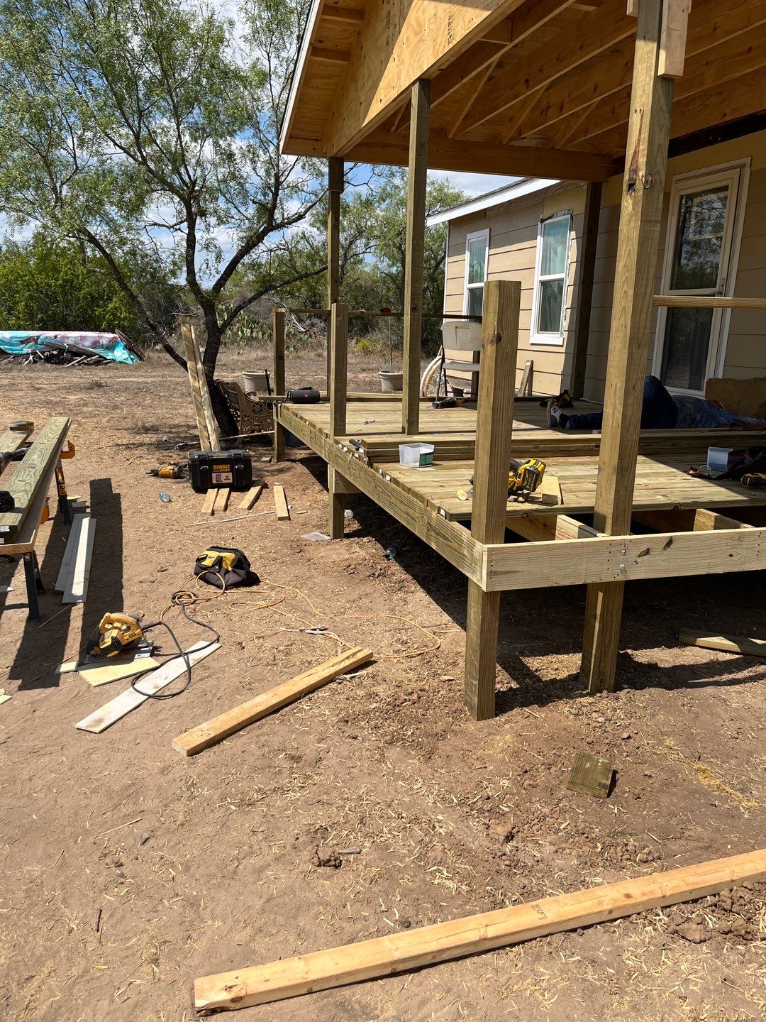 Front Porch Sitt'n by Bayfront Roofing and Construction