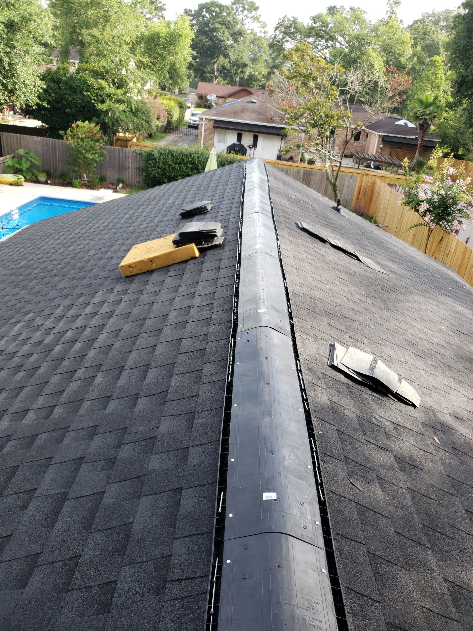 Residential Roofing Installation using Roof Replacement by American Roofing & Construction LLC