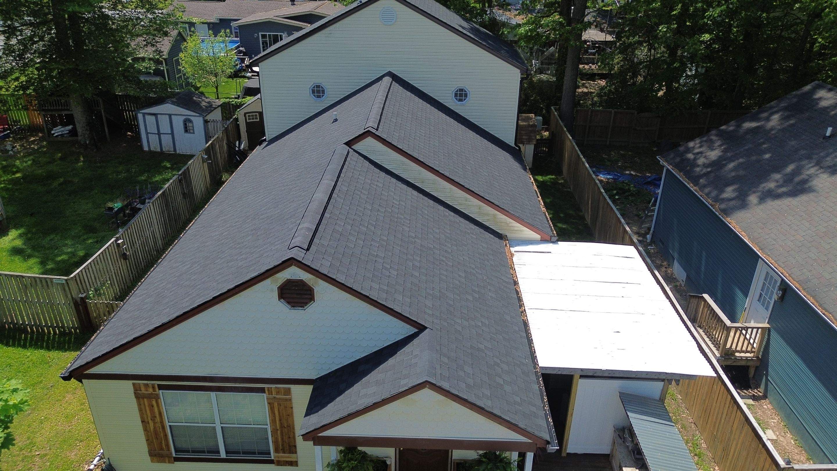 Residential Roofing Installation using TAMKO TITAN - Rustic Black by Storm Ready Exteriors