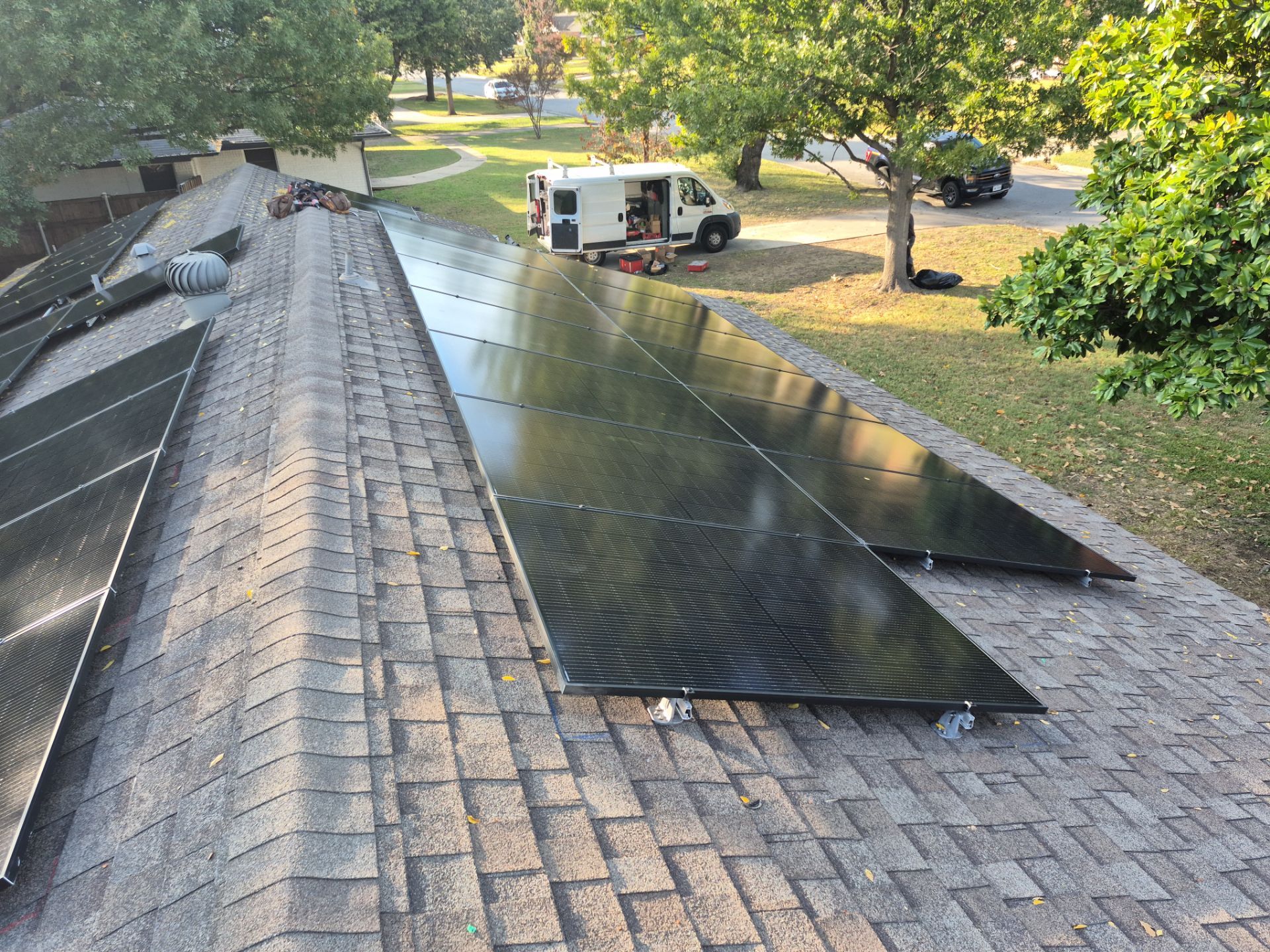 Project in Dallas by Trojan Solar