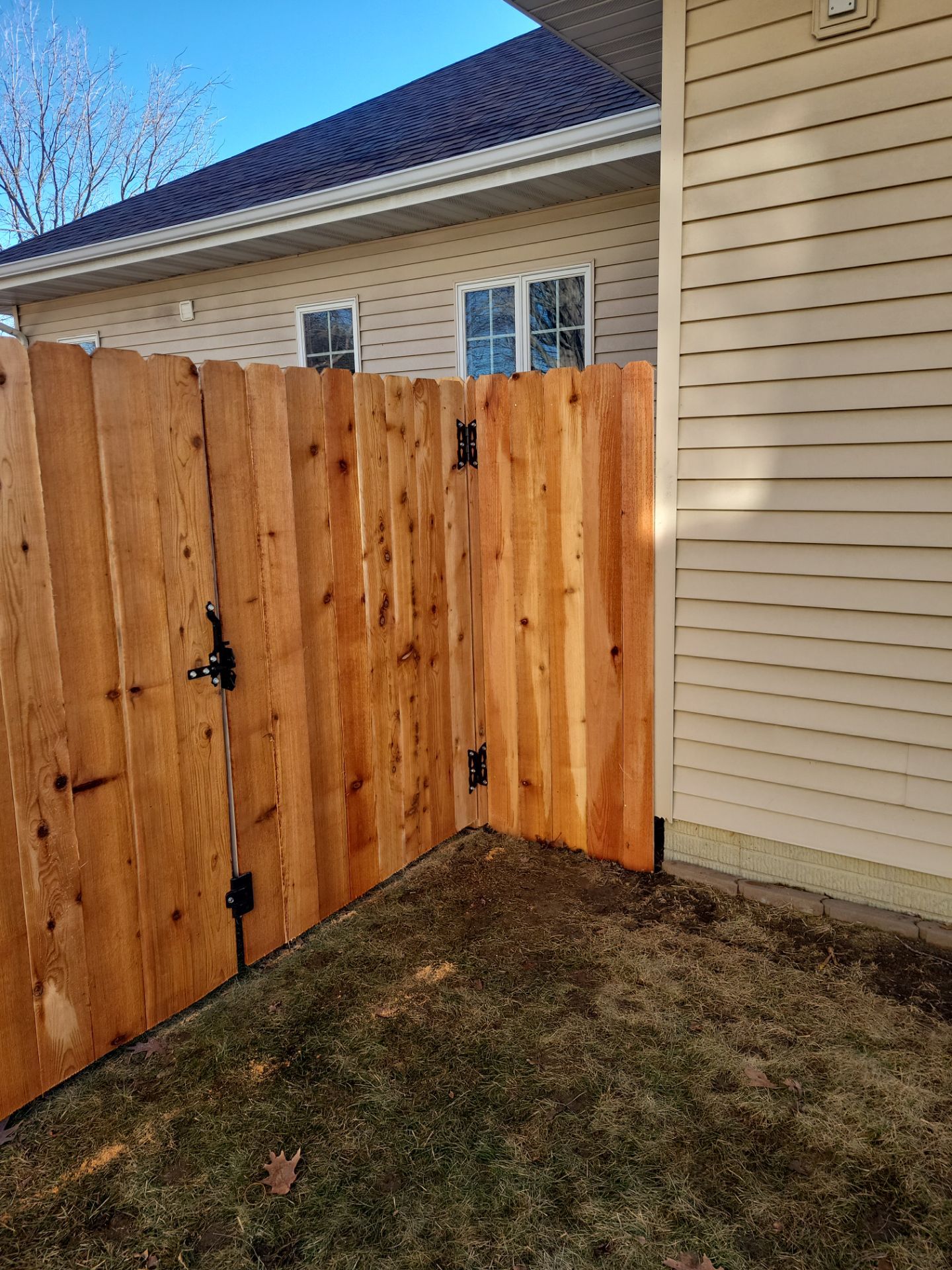 Project in Cedar Falls by Perfect Picket Fence and Stain