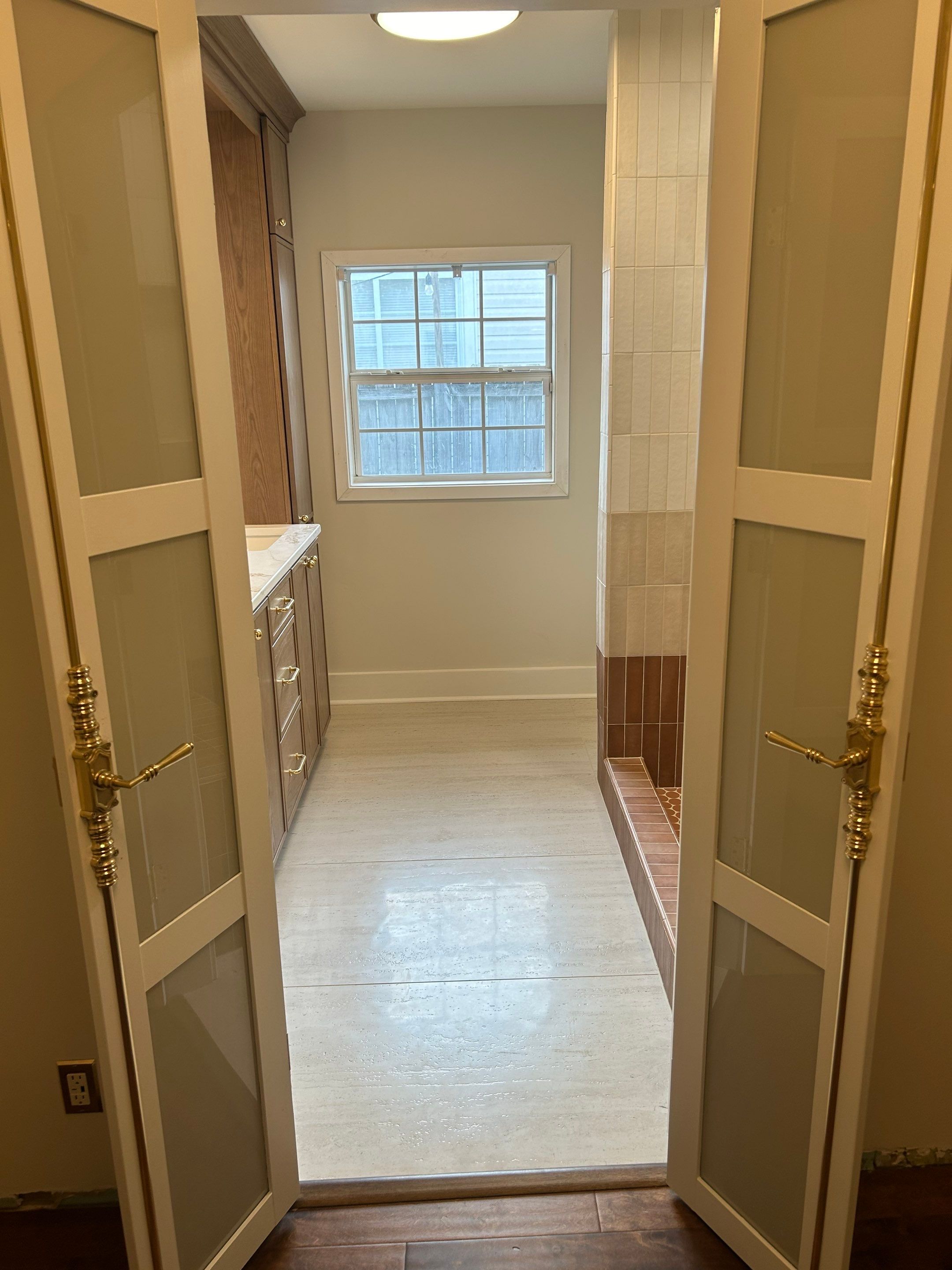 Gorgeous Full Bathroom Remodel  by Footprints Floors of Nashville