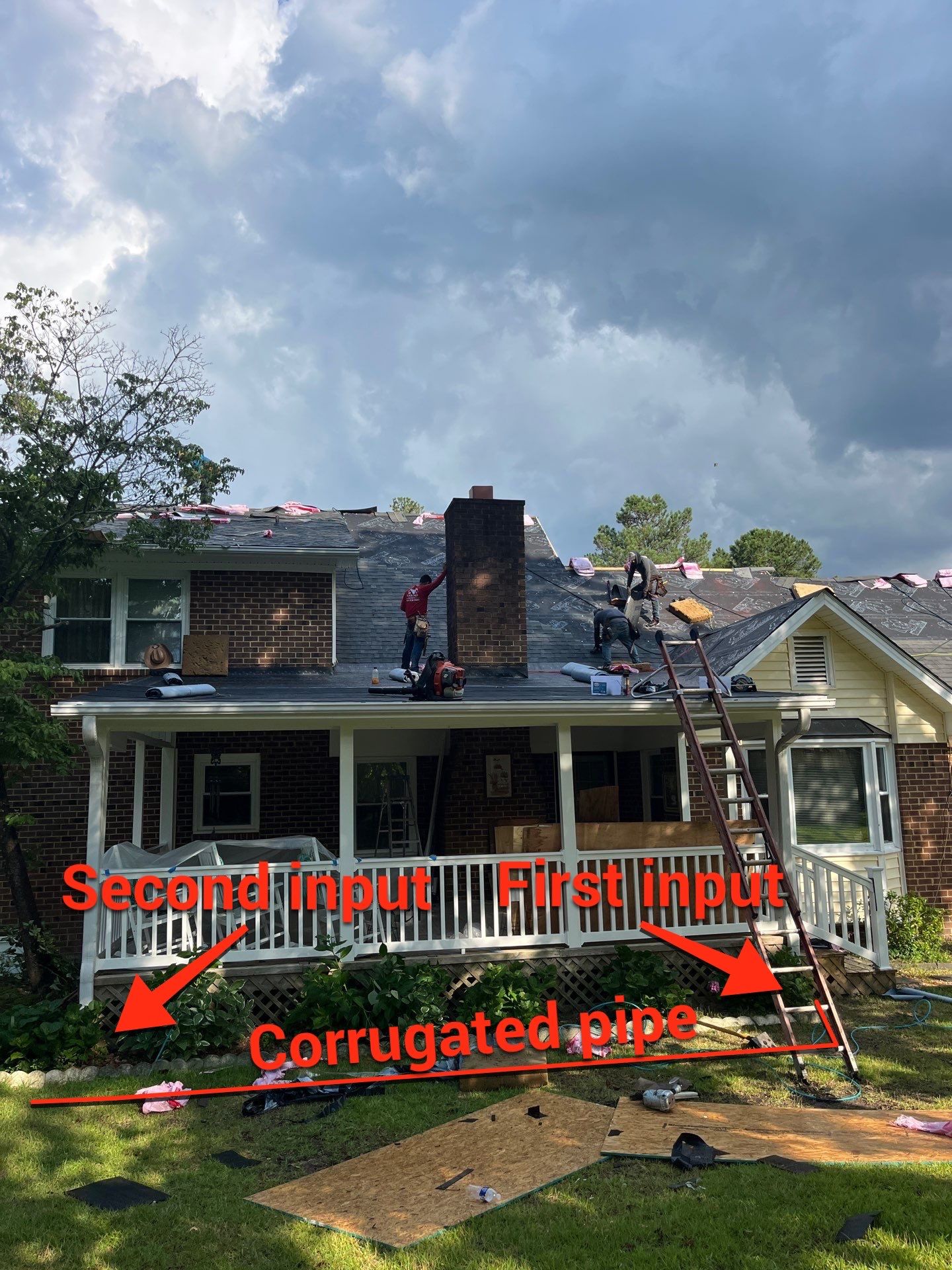Roof and Porch Repair by Karcher Roofing & Construction