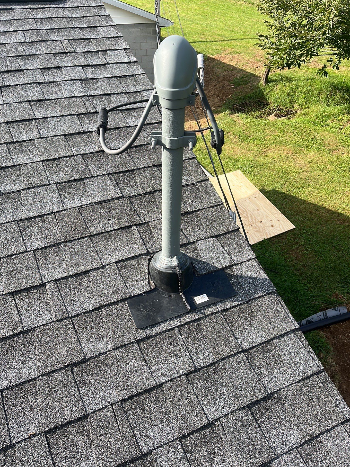 Residential Roofing Installation using GAF Timberline HDZ, Pewter Gray by Rainstoppers Roofing