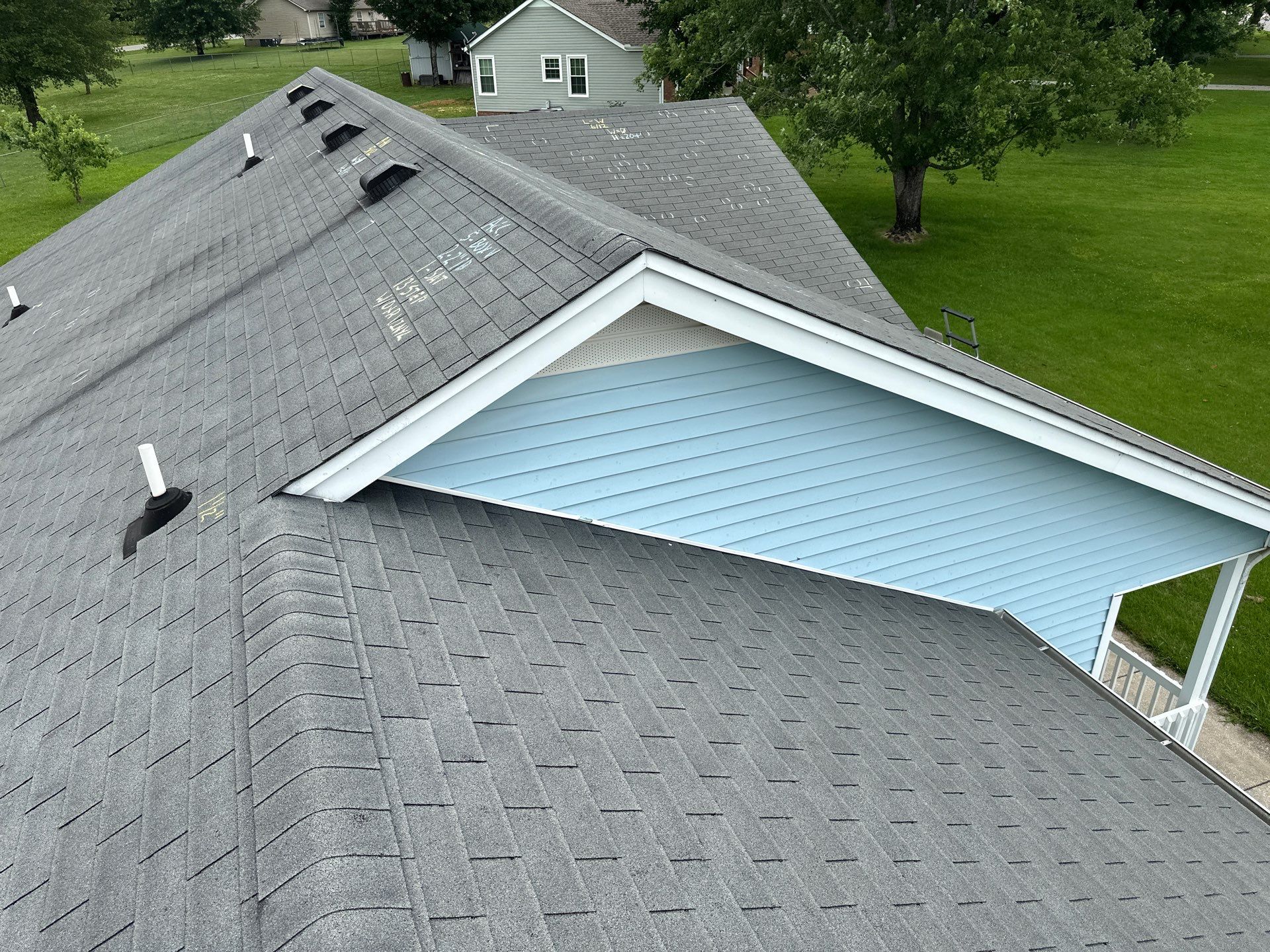 Solid Hail Damage - 3 Tab by Paragon Roofing