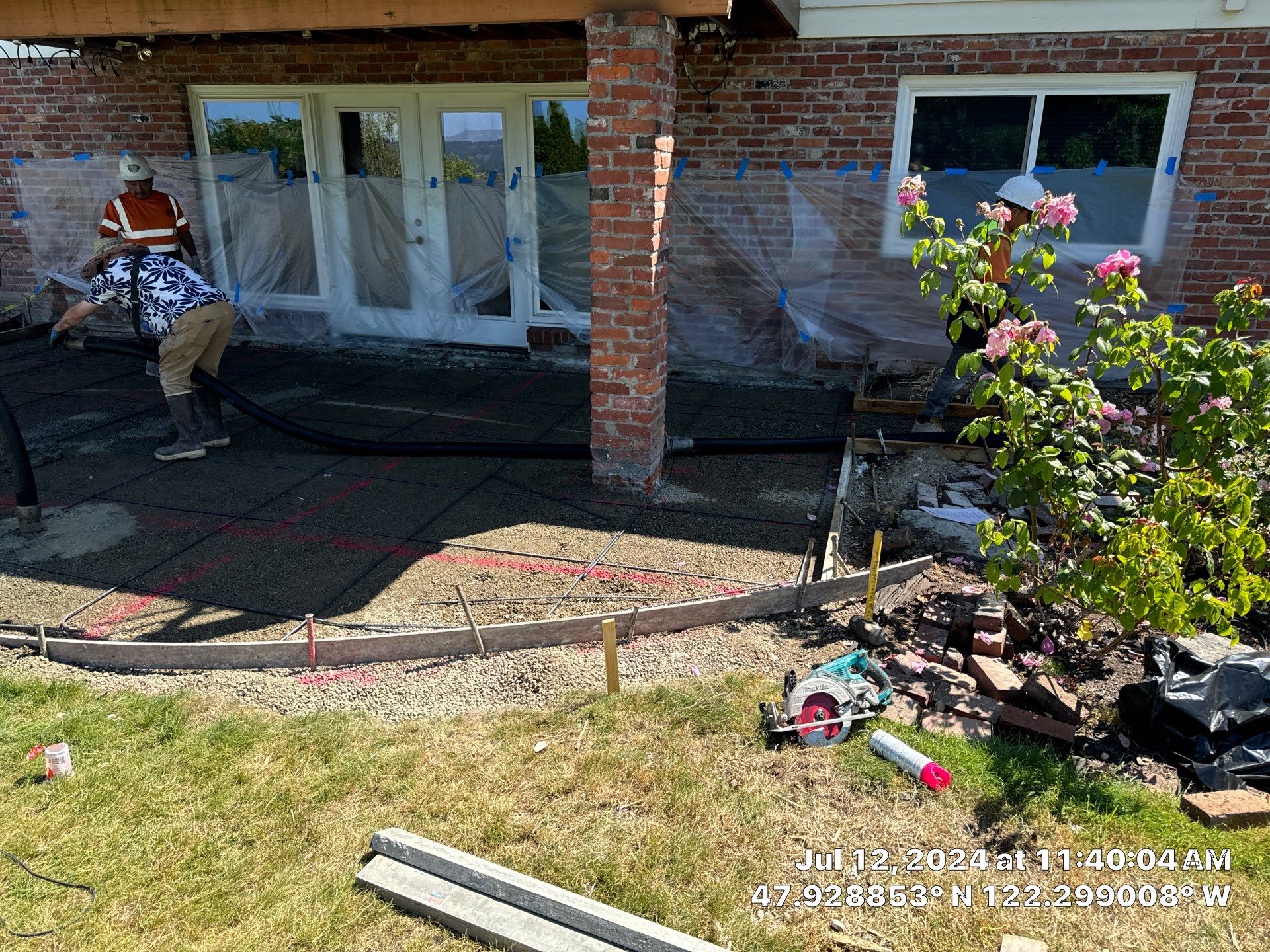 Susan | Concrete Patio by Jireh Asphalt & Concrete Inc 