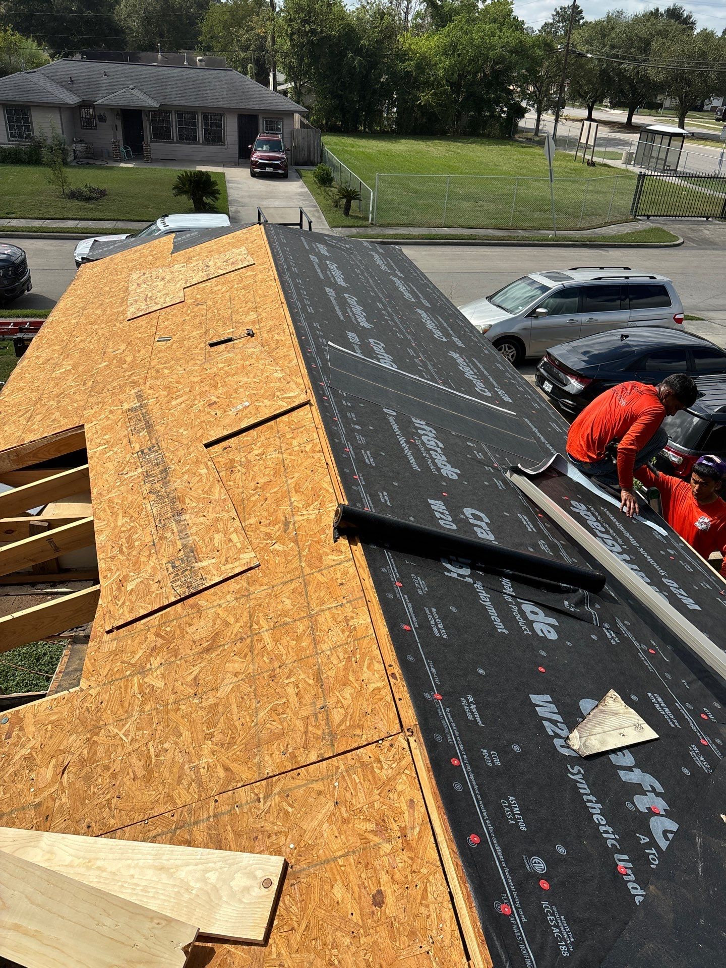 Residential Roofing Repair using Owen's Corning Duration (Lifetime) Shingles by Roof Repair Company