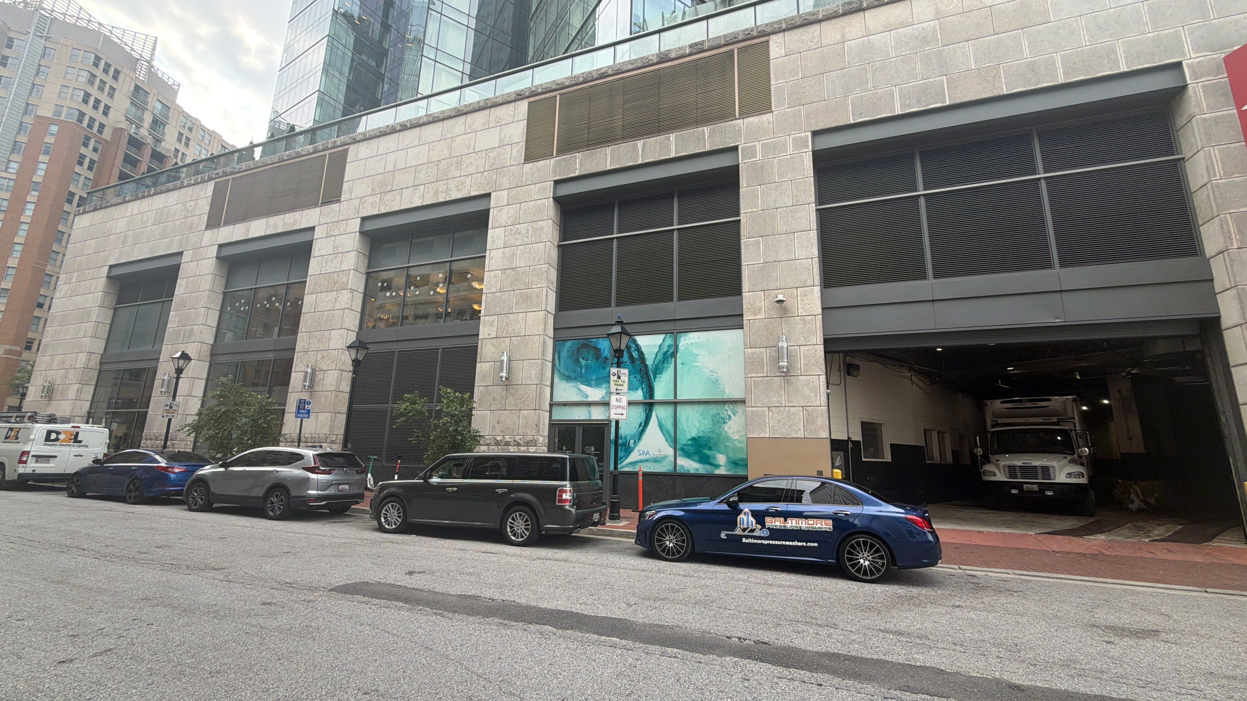 Commercial Loading Dock and Exterior Concrete Maintenance in Baltimore by Baltimore Pressure Washers Inc.