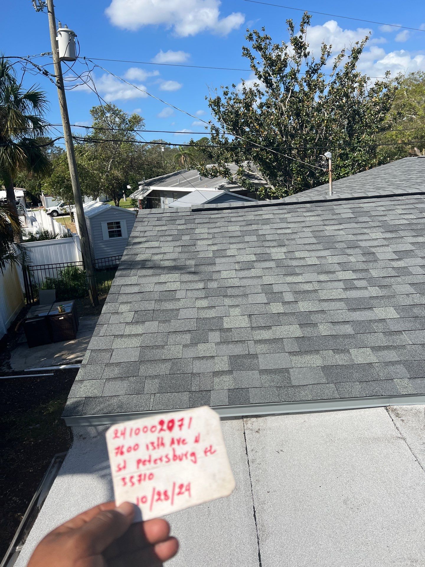 Project in St. Petersburg 33710 by Mitchell Roofing Company LLC 