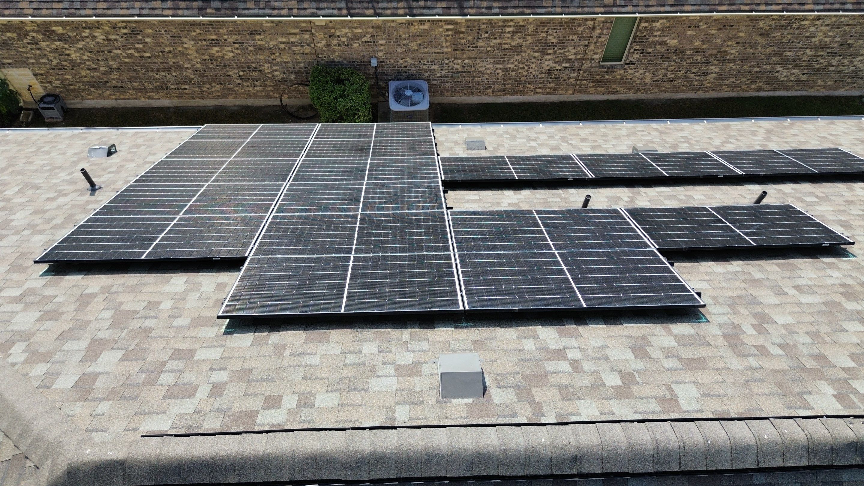Full Roof Replacement with Solar Reinstall – Duration Driftwood | Round Rock, TX by Kstylez Roofing & Construction