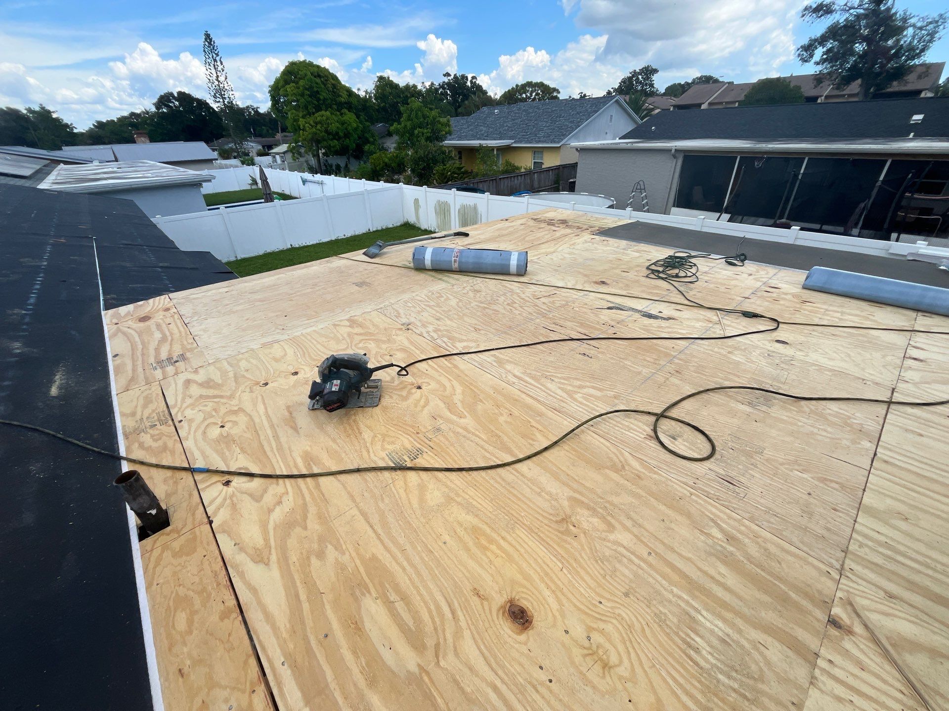 Project in St. Petersburg 33702 by Mitchell Roofing Company LLC 