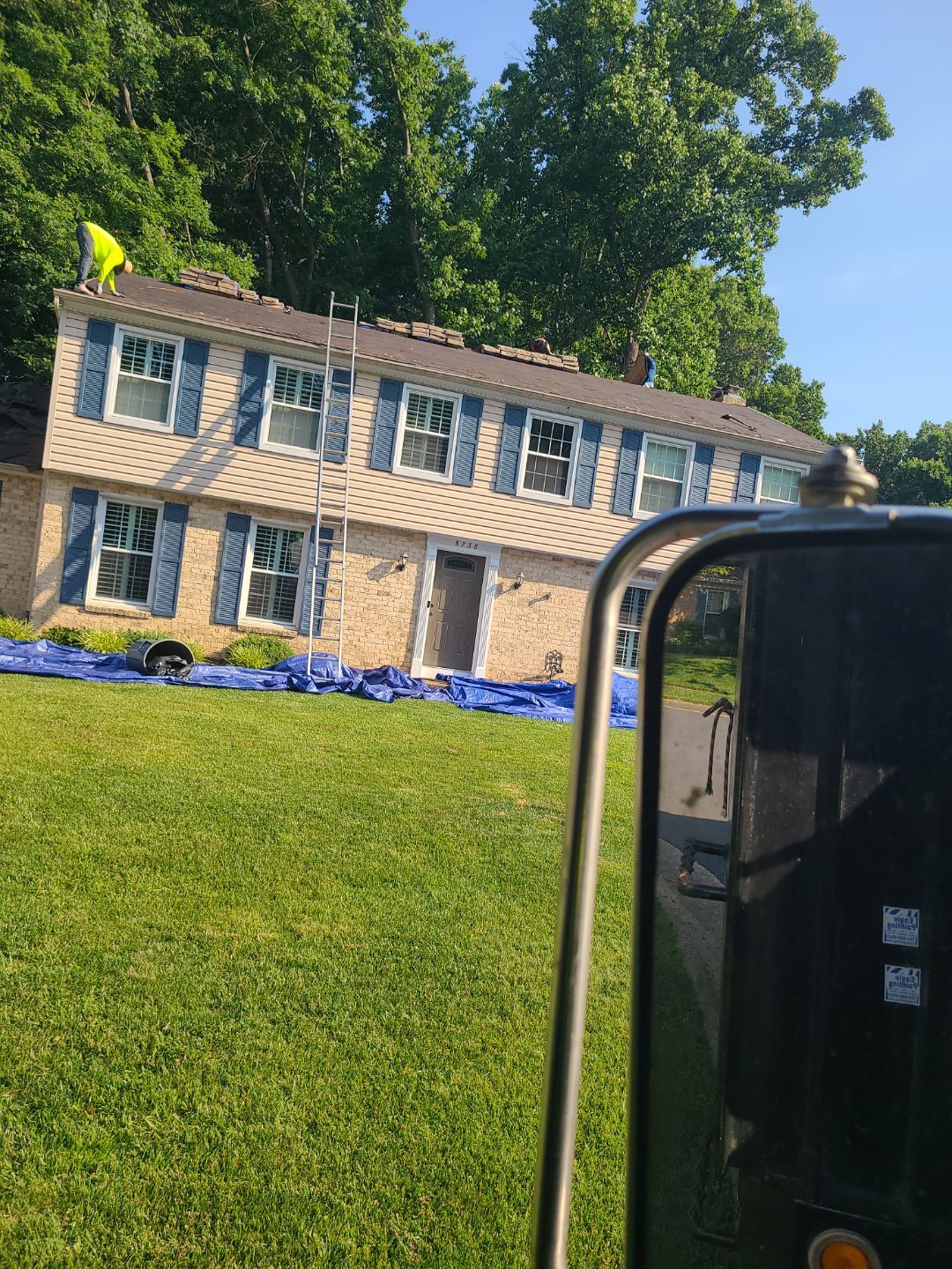 Vienna: Roof Replacement with CertainTeed Landmark Designer Shingles in Moire Black by RM Banning, Inc.