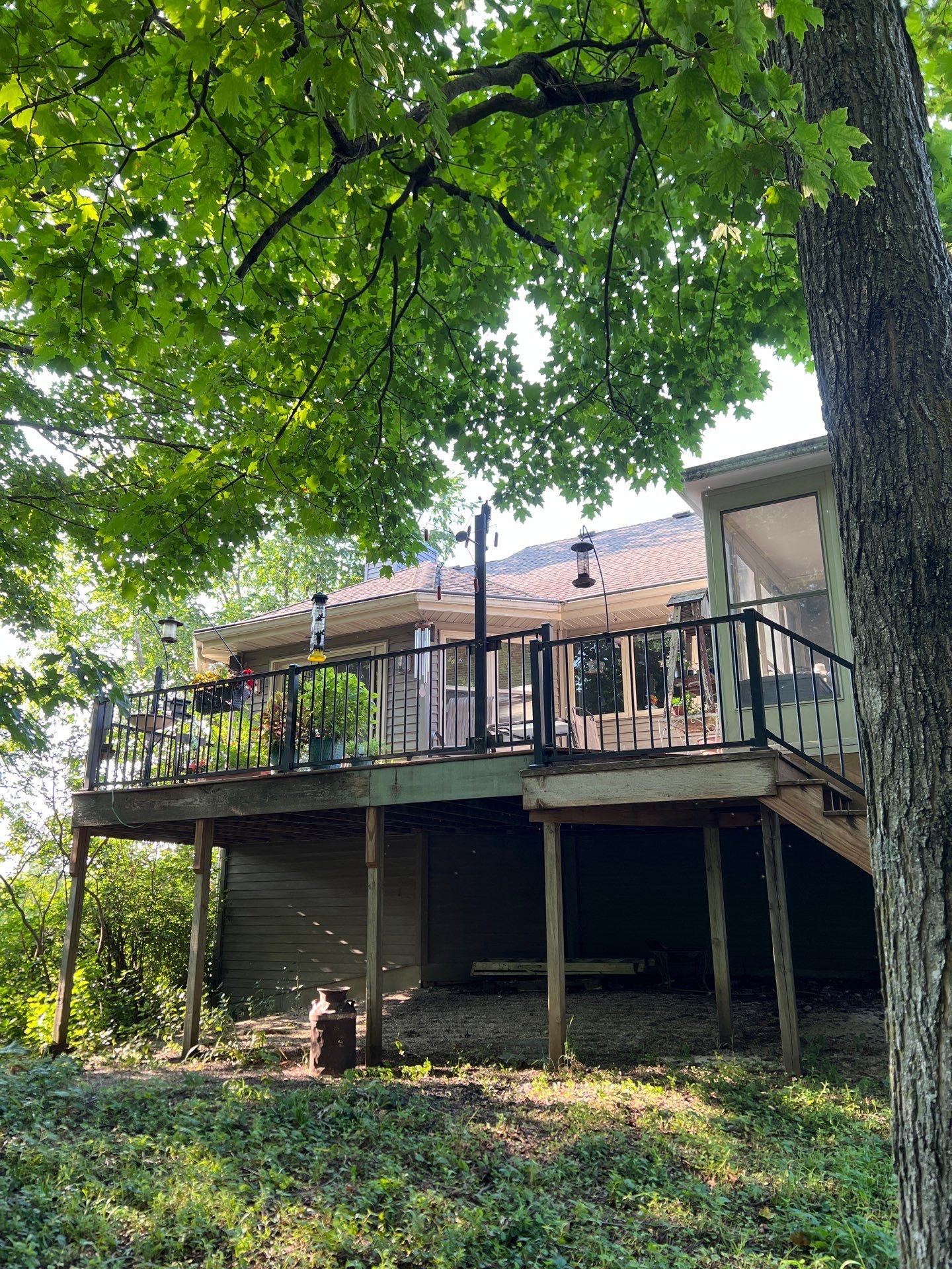 Residential Roof Installation in Sheboygan Falls, WI: GAF Timberline Natural Shadow Shingles & Rain Drop Gutter Protection by Gellings Roofing and Siding LLC