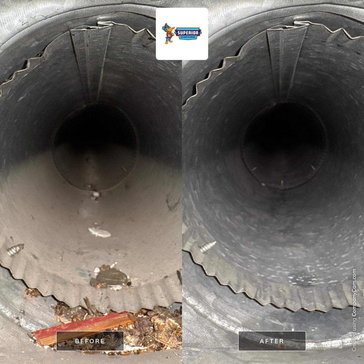 Air duct cleaning and dryer vent cleaning in Boardman OH by Superior Air Duct Cleaning