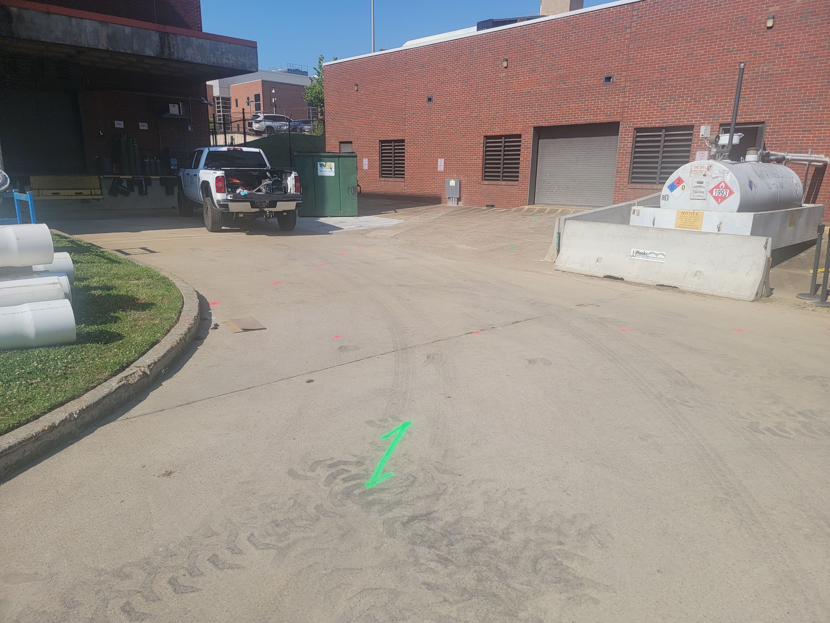 Utility Mapping, Locating, GPR work by Alsip Locating Service, LLC