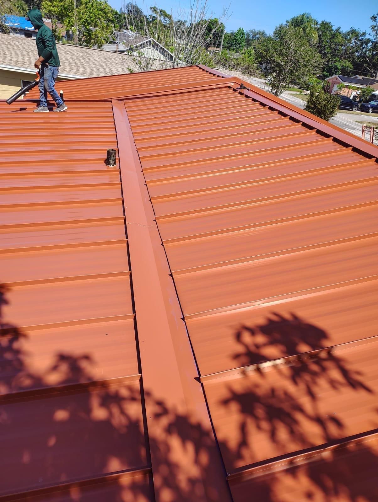 Terra Cotta Standing Seam by Reimagine Roofing