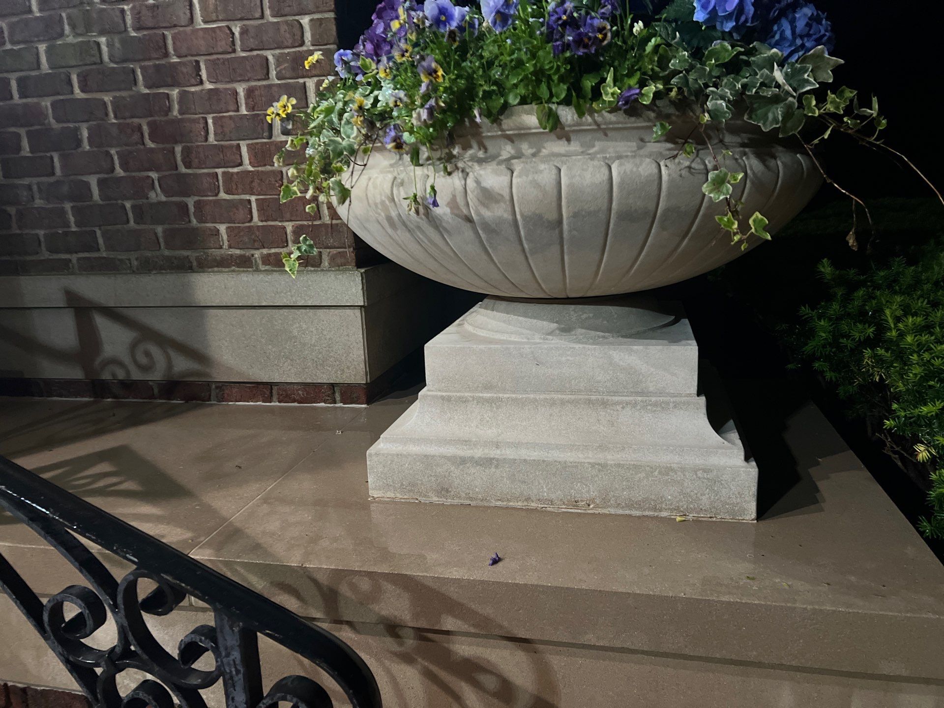 Brick paver clean, sand and seal.  using Algaecide, soft wash soap by Northern Power Washing LLC.