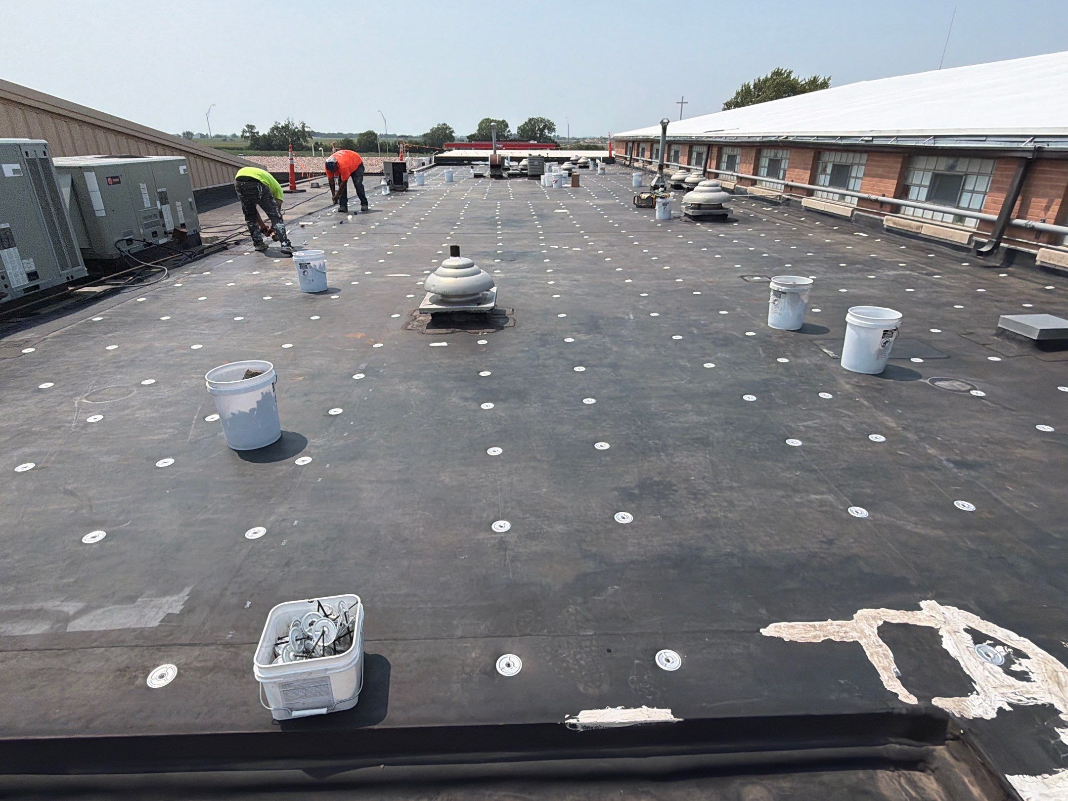 Single-Ply Roofing System – Aquinas Catholic School by Tillotson Enterprises