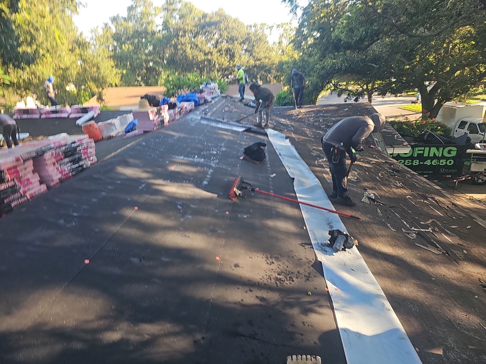 Project in Clearwater 33764 by Mitchell Roofing Company LLC 