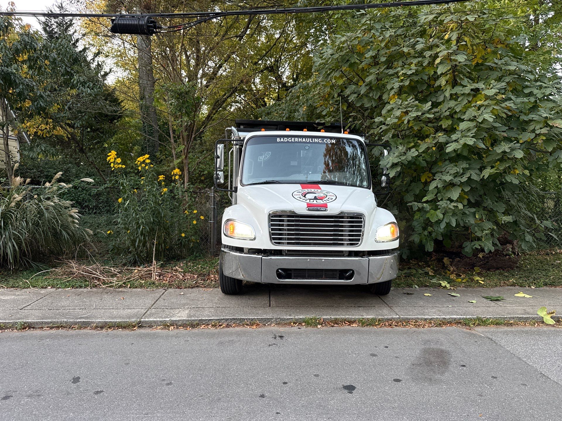 Project in Charlotte by Badger Hauling