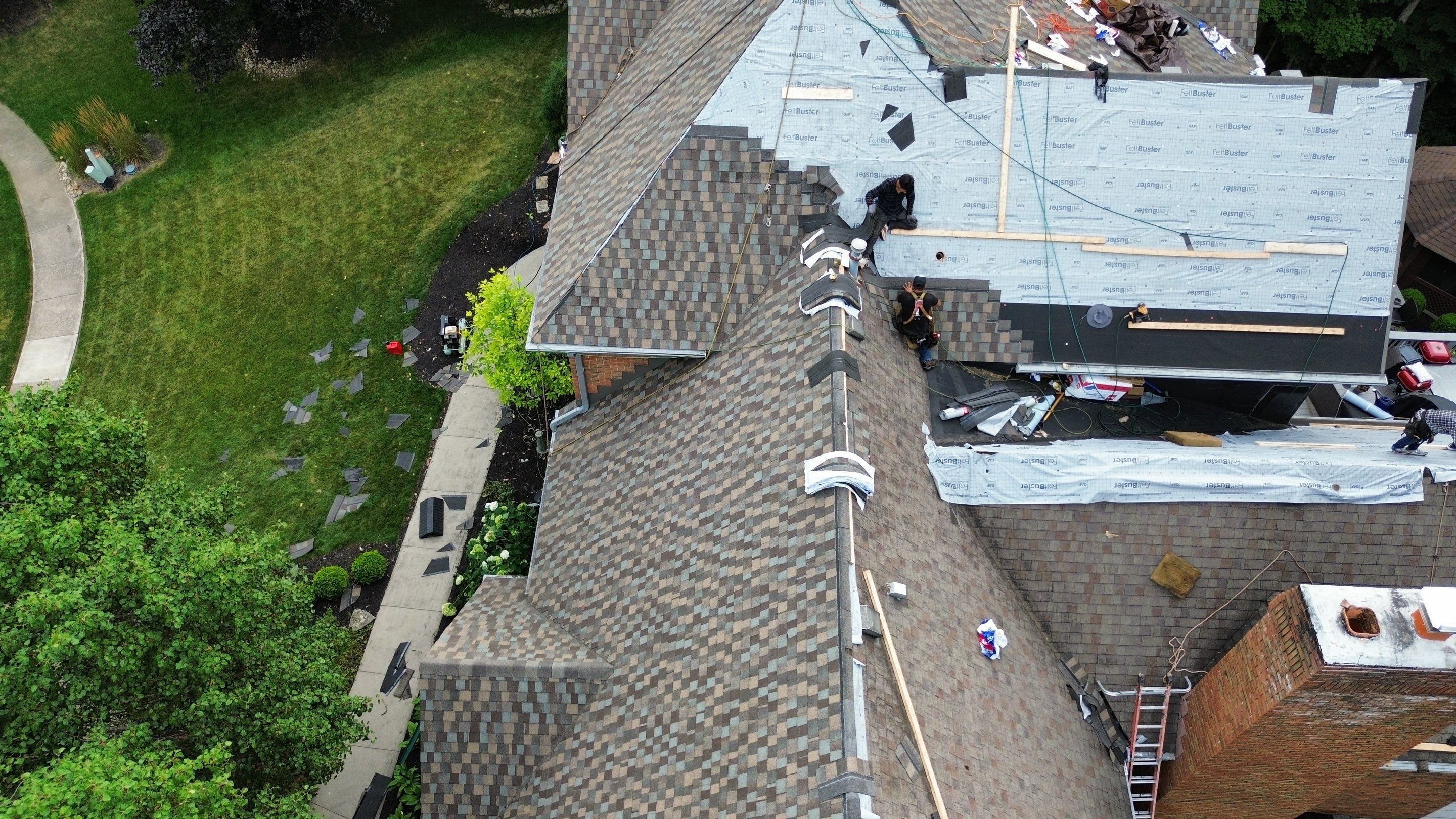 Residential Roofing Installation using Timberline HDZ Shingles - Cedar Falls by RoofX 