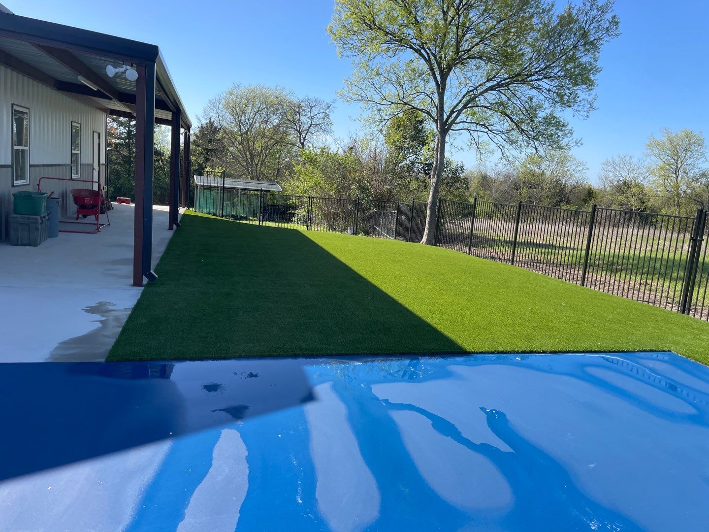 Project in Waxahachie by Turf Concepts