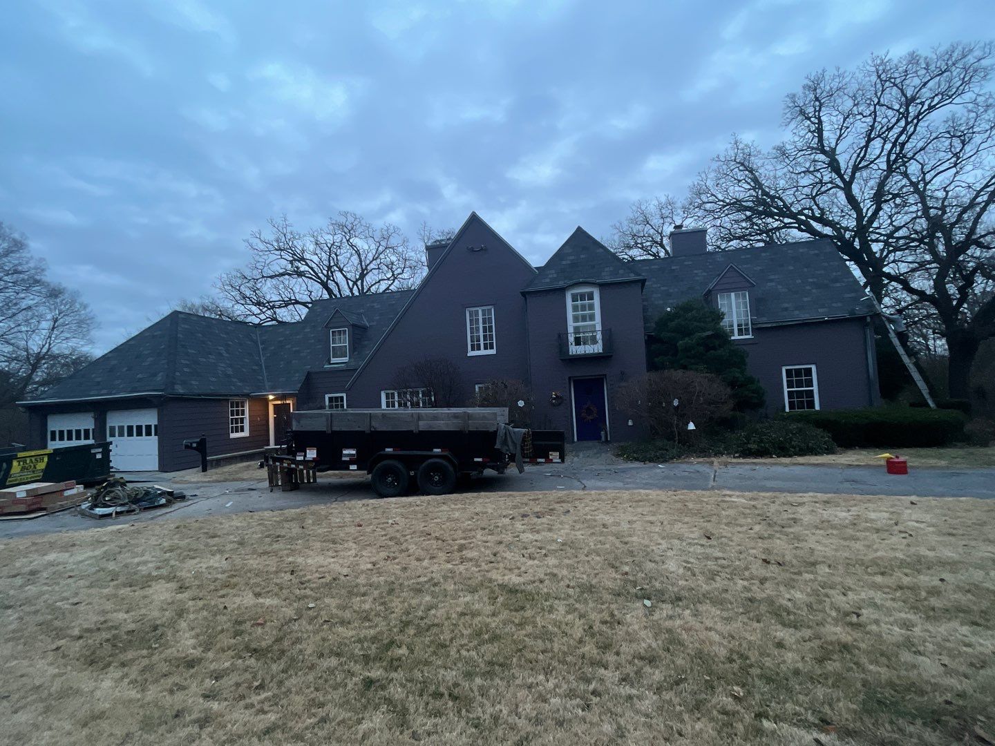 Slate Roof Removal using Atlas Storm Master Slate by Total Exteriors
