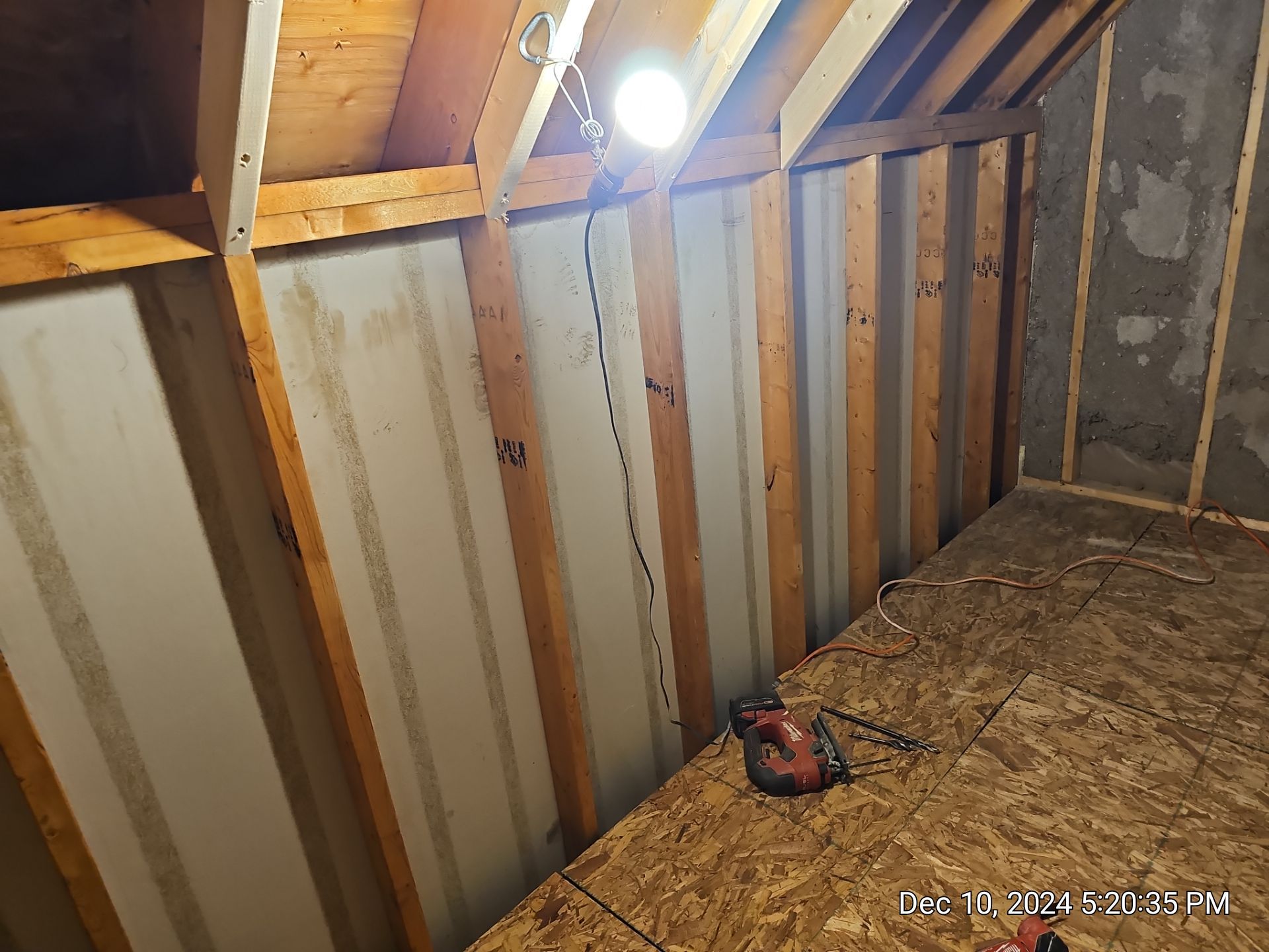 Bathroom Addition using close cell spray foam by M.Y INSULATION LLC