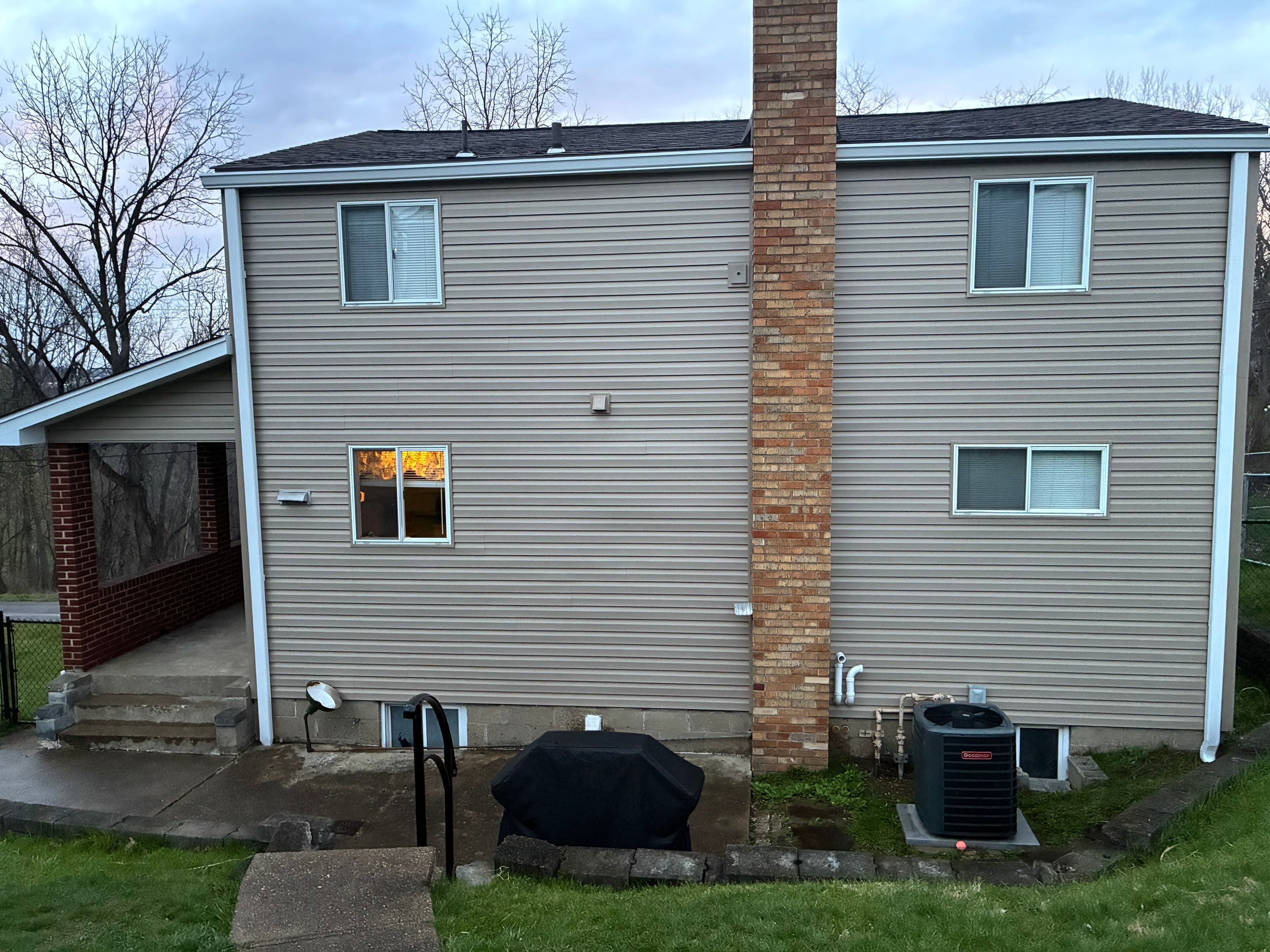 From ancient aluminum to beautiful vinyl siding in Westview by Ideal Siding Pittsburgh