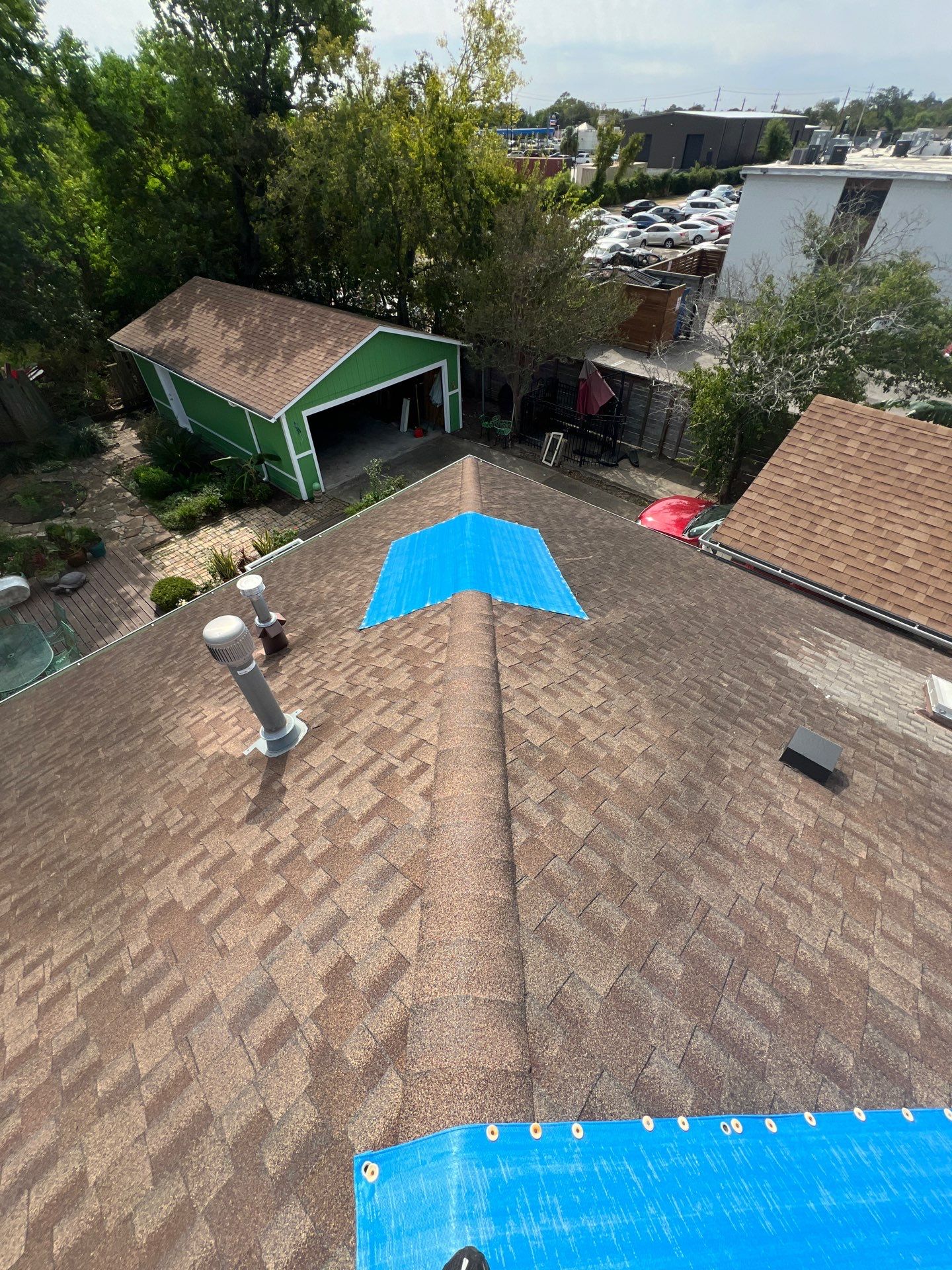 Residential Roofing Repair using Owen's Corning Duration (Lifetime) Shingles by Roof Repair Company