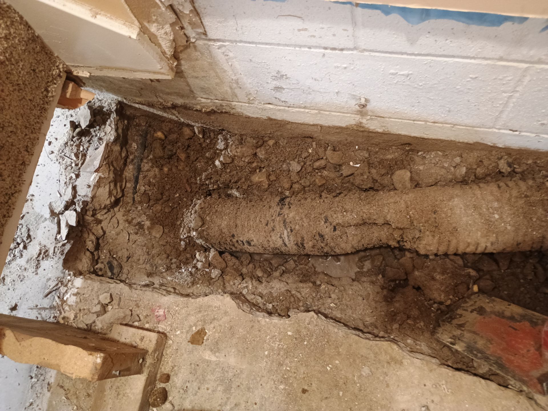 Interior Drain Tile Installation in Minnetonka, MN by Waterproofing Northeast