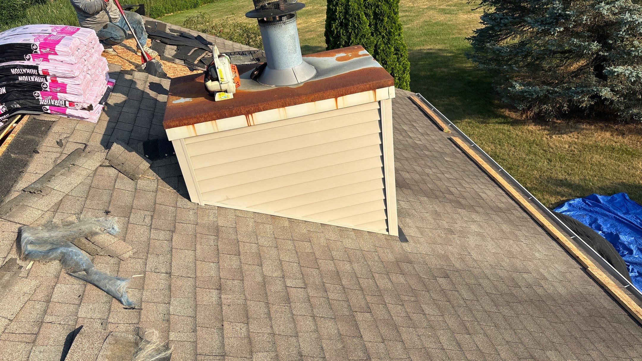 Roof Replacement using Owens Corning Tru Definitions by 180 Contractors