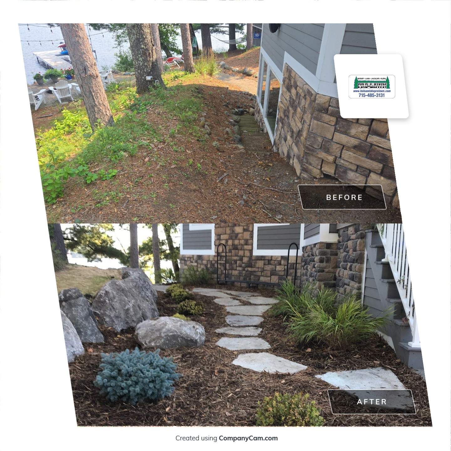 Boulder Walls/ Steps/ Walkways by Balsam Lake Pro Lawn