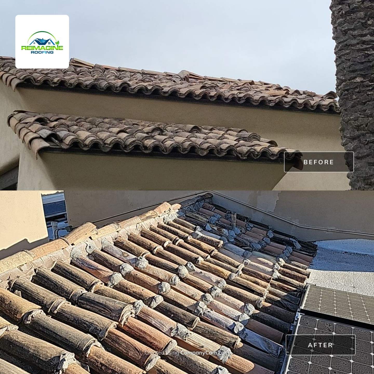 Terracotta Concrete Tile by Reimagine Roofing