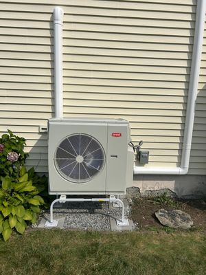 Multi-Zone Ductless Heating and Cooling Installation in Portsmouth, RI