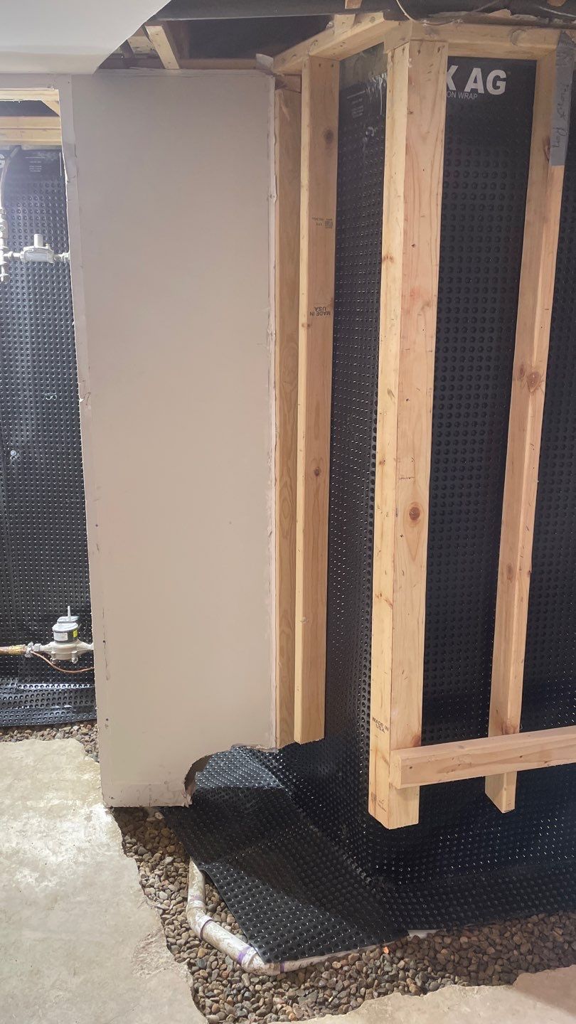 Subcontracted for a Whole-Home Remodel by Waterproofing Northeast