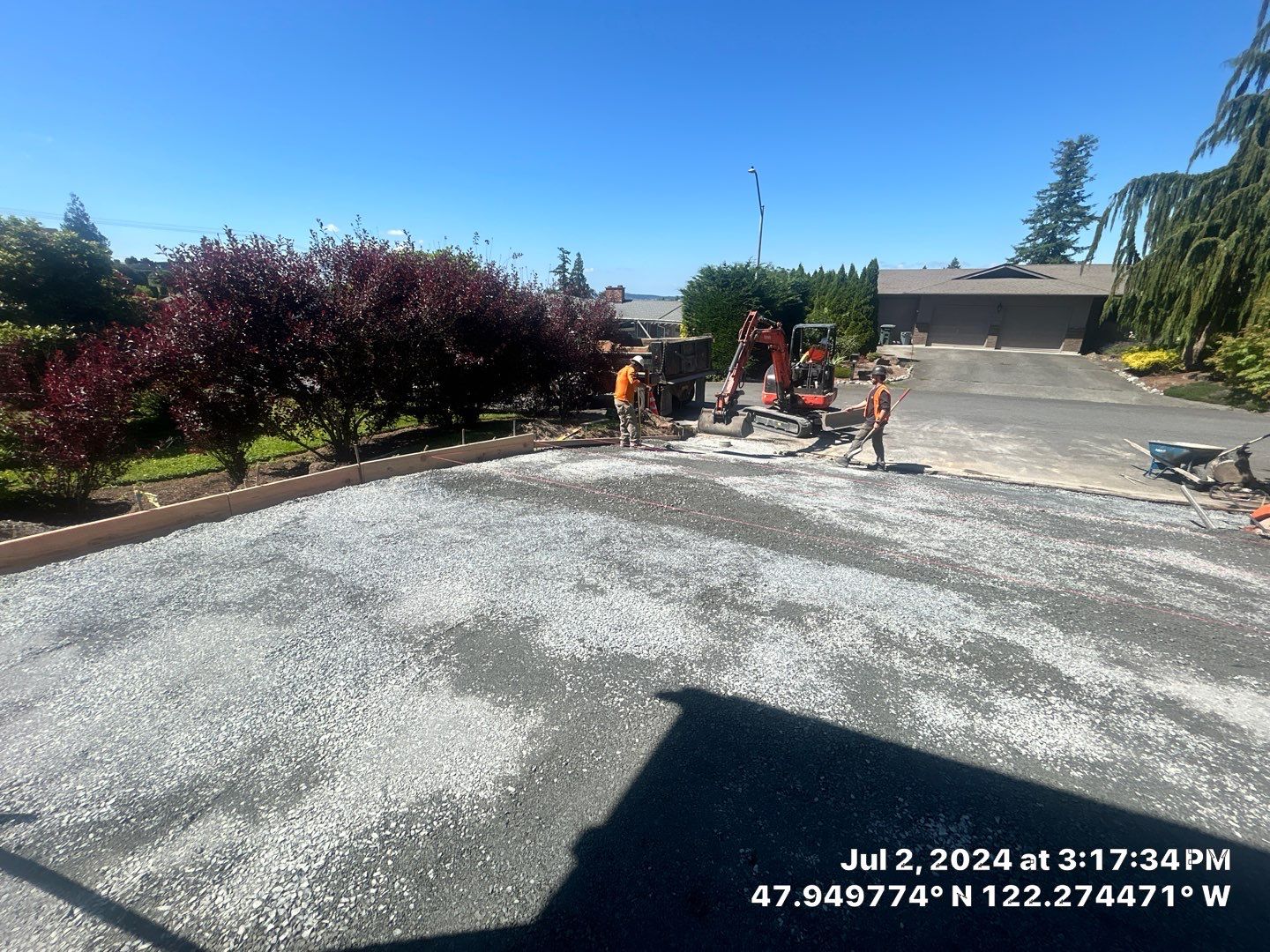 Jacob | Concrete Driveway  by Jireh Asphalt & Concrete Inc 