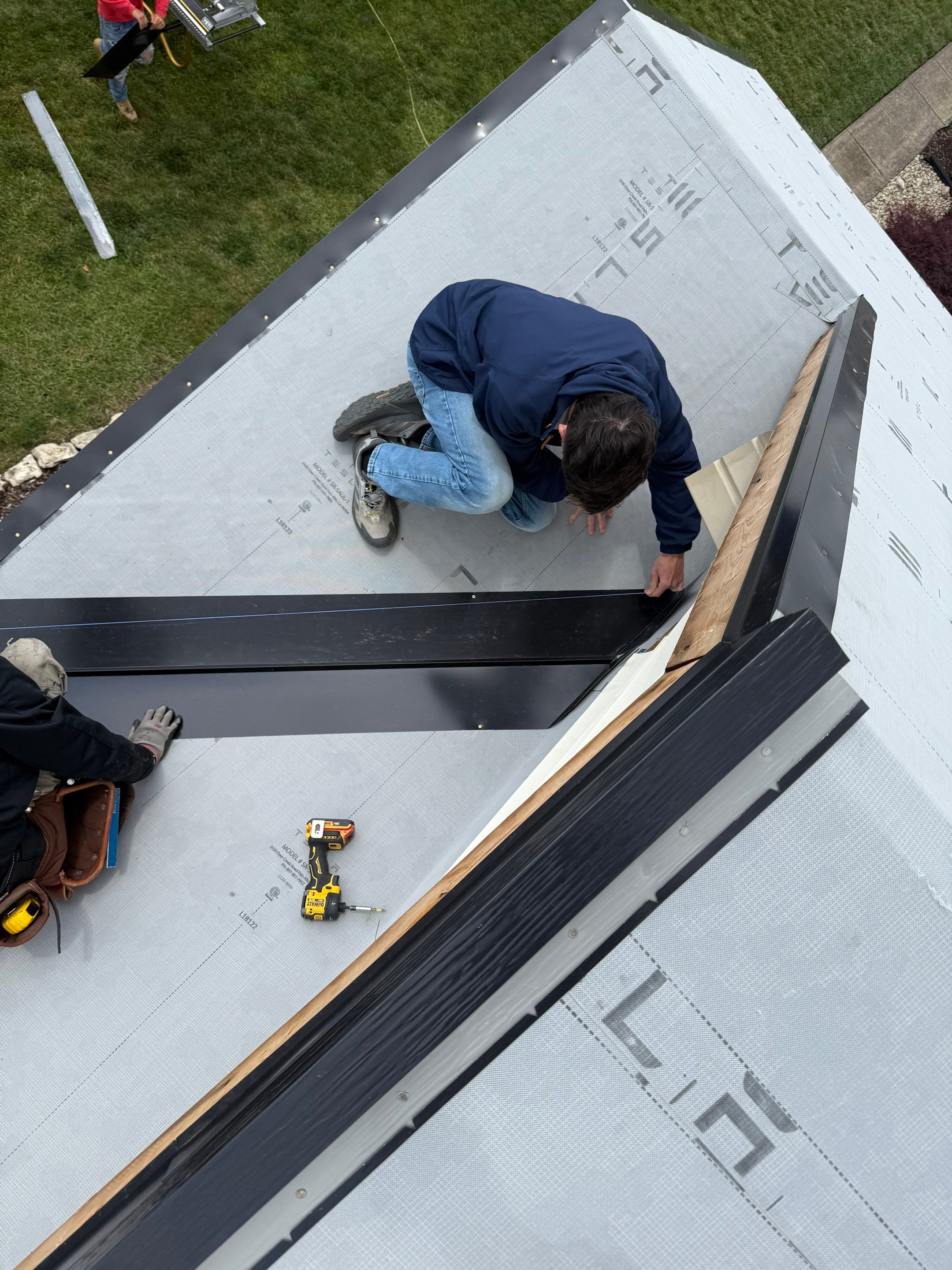 Tesla Solar Roof in Fairborn by Elevated Roofing and Siding