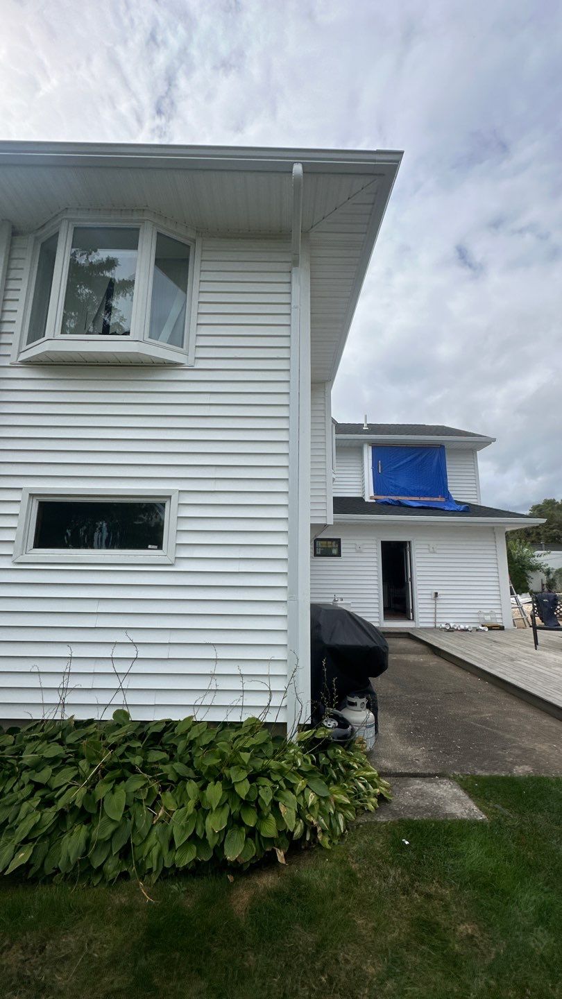 Full House Installation by Above All Gutters 