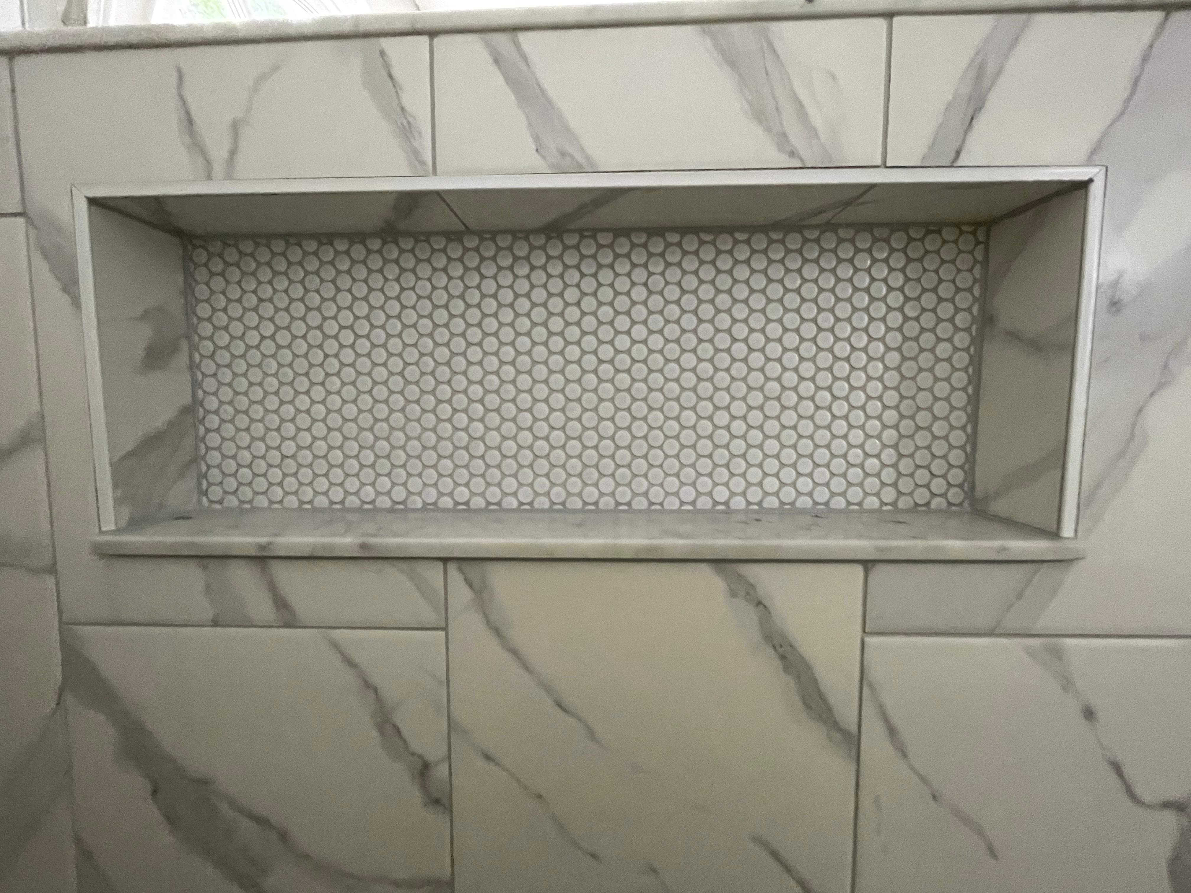Master bathroom renovation by Prudencio
