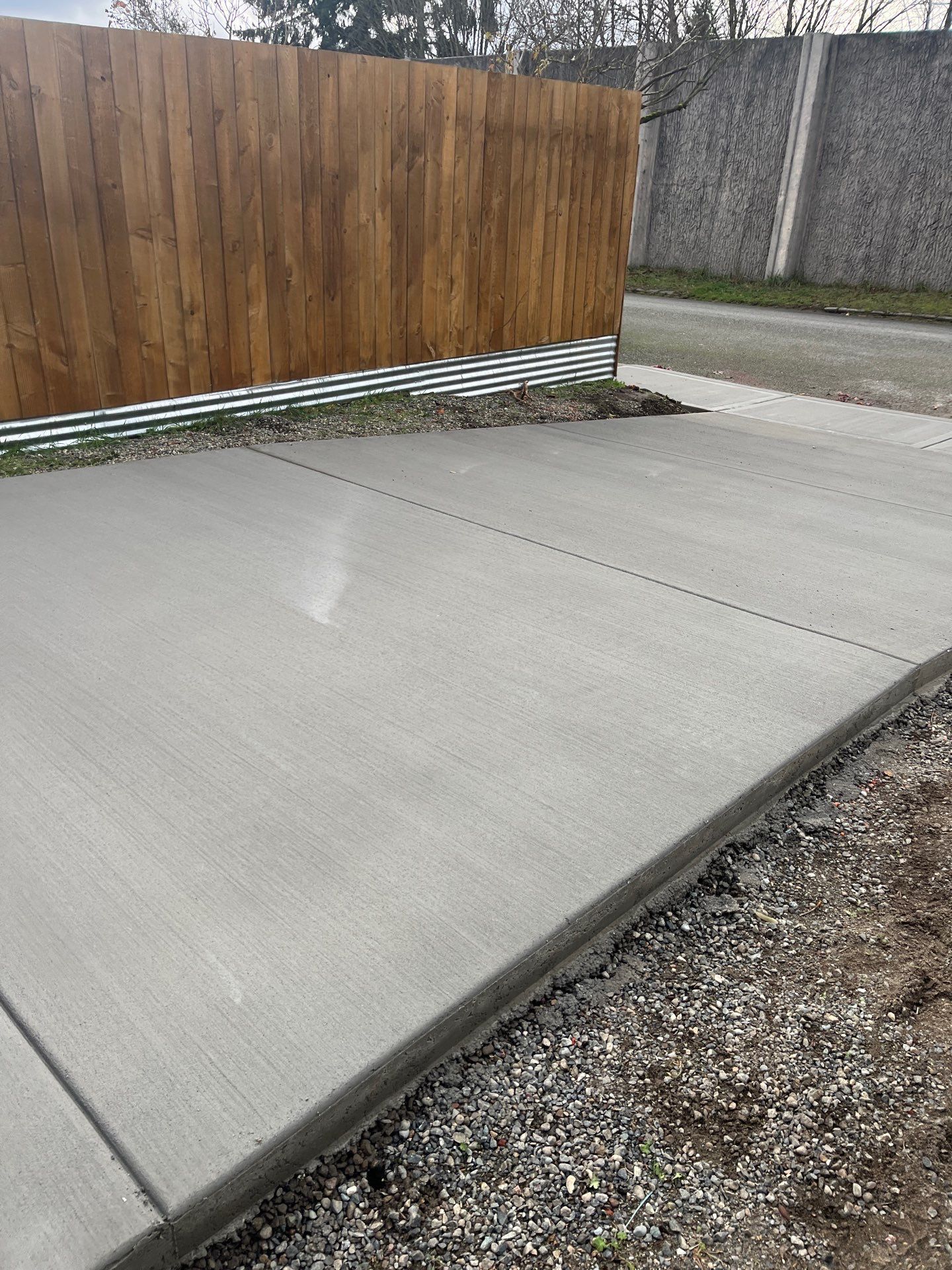 Concrete Driveway & Landscaping Project | Everett by Jireh Asphalt & Concrete Inc 