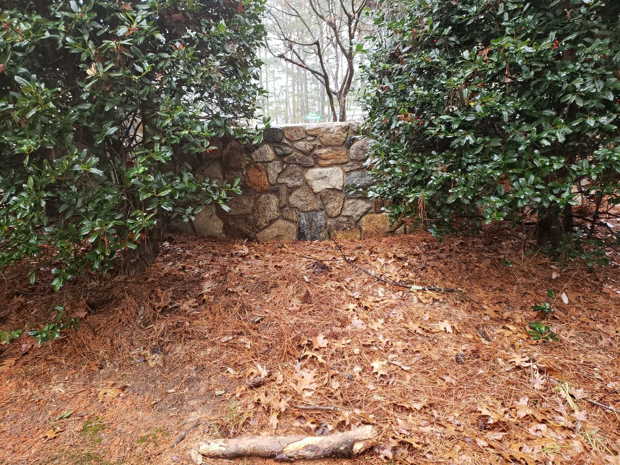 Neighberhood entrance sign cleaing using cleaner by Power Wash Masters LLC