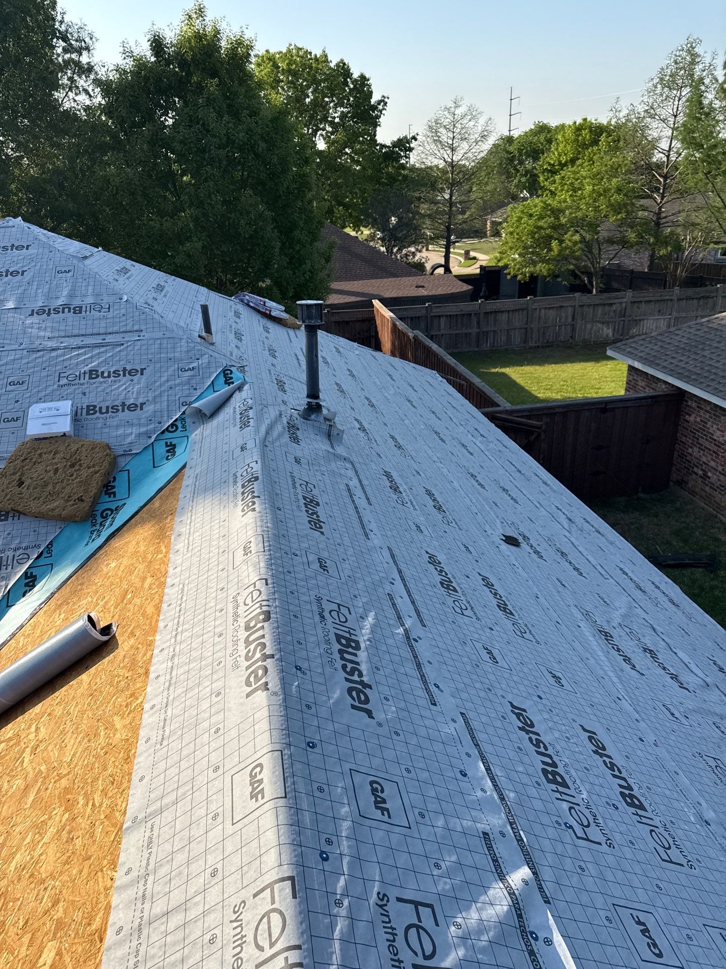 Project in Lewisville  by Zeus Exteriors